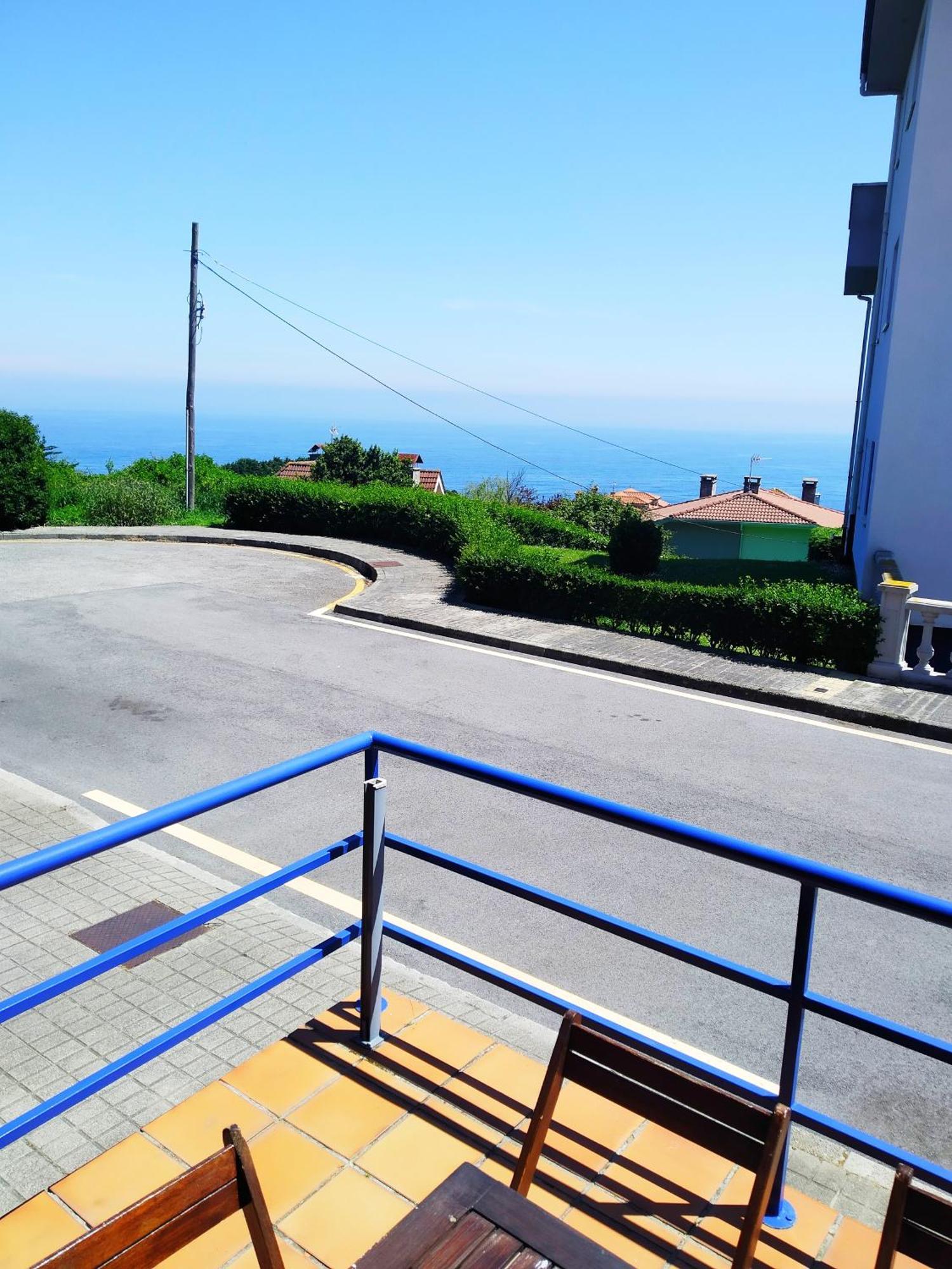 El Rincon Del Cucu, Con Terraza Daire Luanco Dış mekan fotoğraf