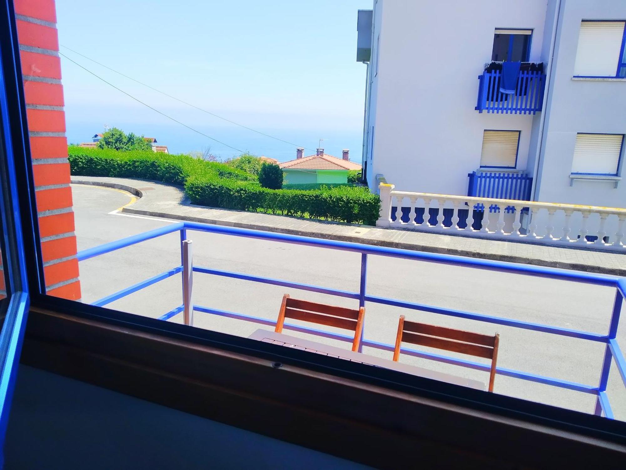 El Rincon Del Cucu, Con Terraza Daire Luanco Dış mekan fotoğraf